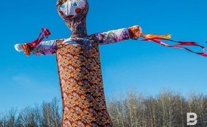 На Горьковском шоссе в Казани образовался огромный затор из-за празднования Масленицы