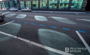 Нанесение дорожной разметки парковочных мест в Казани подешевело на 10%