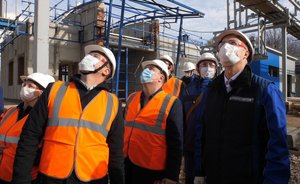 Строительно-монтажные работы на новой парогазовой установке «Нижнекамскнефтехима» завершены на 90%