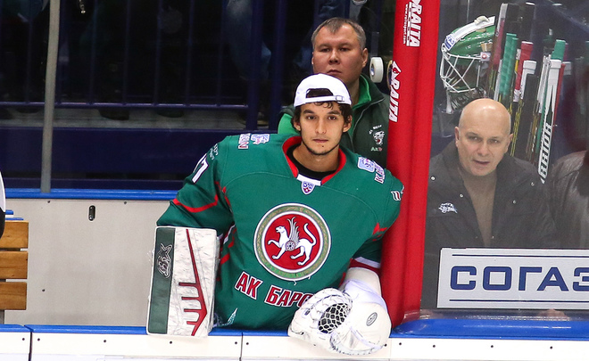 Гарипов будет на воротах «Ак Барса» в матче с ЦСКА