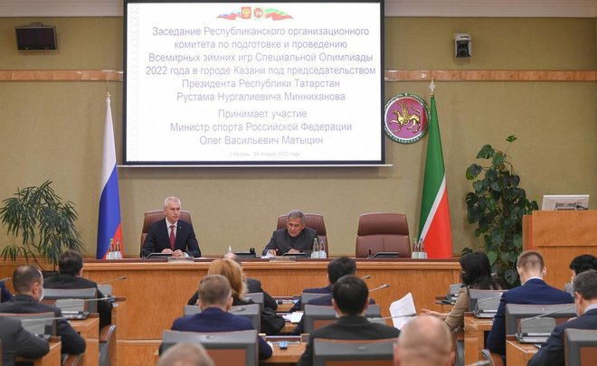 В Казани прошло первое заседание оргкомитета Олимпиады для людей с особенностями интеллекта