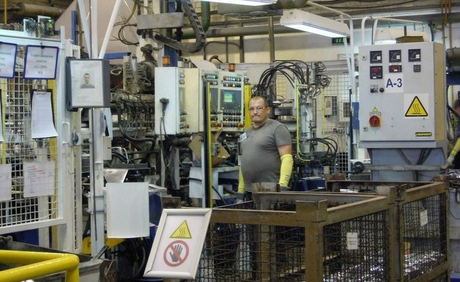 Промпроизводство Татарстана вышло в ноль целых пять десятых