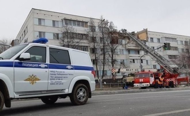 В Набережных Челнах полиция круглосуточно охраняет дом, где недавно произошел взрыв газа