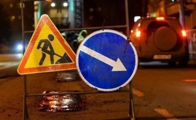 В Казани ограничили движение на участке Аметьевской магистрали до мая 2022 года