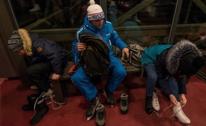 Каток на Кремлевской набережной в Казани в субботу откроется в техническом режиме