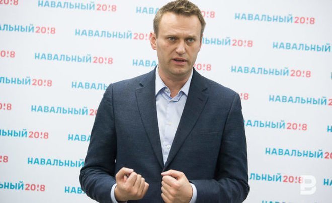 На акции в Москве задержали Навального