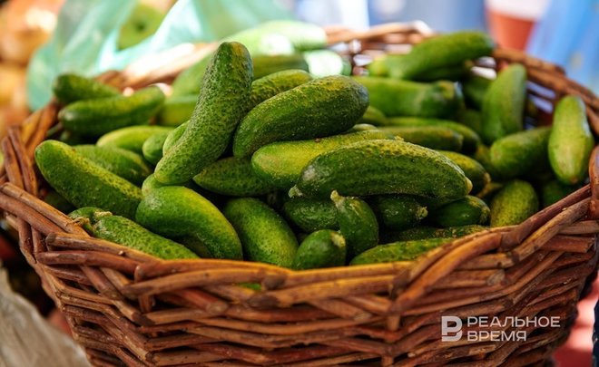 За неделю в Татарстане подорожали огурцы, яйца и бананы