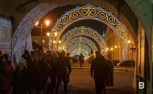 Авиастроительный и Ново-Савиновский районов Казани закупят новогоднюю иллюминацию за 2,3 млн рублей