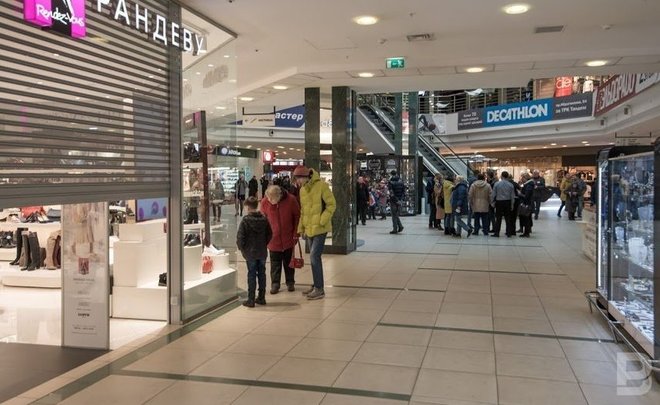 В Казани зафиксировали самую низкую посещаемость ТЦ среди российских городов после пандемии