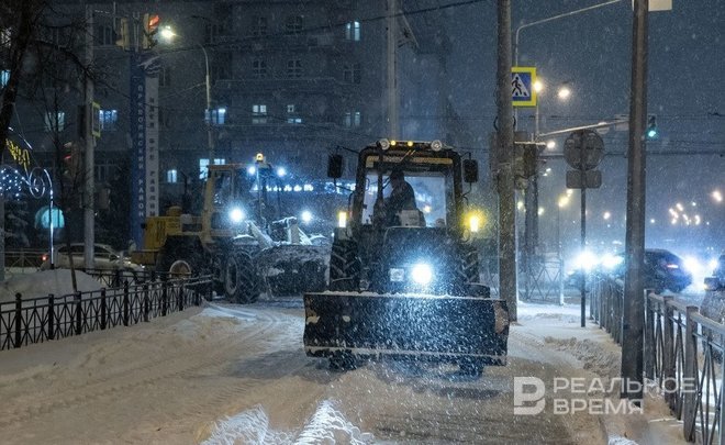 В Татарстане снова объявили штормовое предупреждение из-за ледяного дождя и снегопада