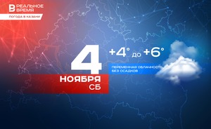 Сегодня в Казани ожидается до +4 градусов