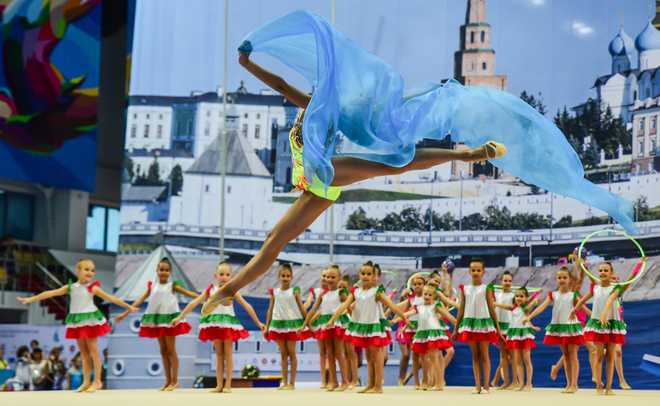 Российские гимнастки стали первыми в общекомандном зачете на Кубке мира в Казани