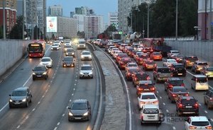 Этим вечером в Казани образовались 8-балльные пробки