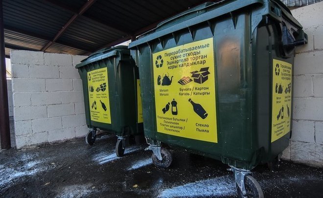 Соцсети: в Зеленодольске женщина сняла на видео, как мужчина «засовывает» в мусорный бак ребенка