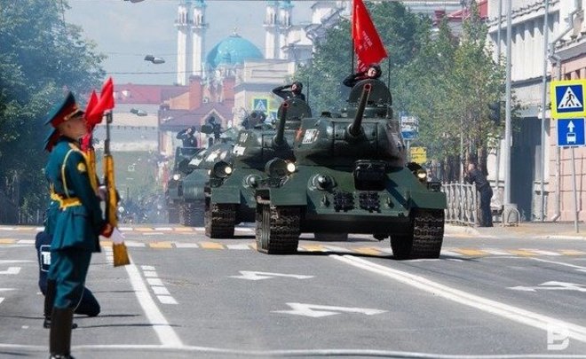 В Казани проедет колонна военно-исторической техники
