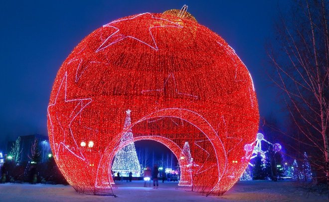 В Нижнекамске подвели итоги муниципального конкурса елочных городков