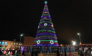 Елочный городок ПАО «Казаньоргсинтез» в парке «Сосновая роща» признали лучшим в городе