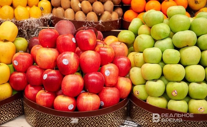 В Татарстане в начале августа подорожали яблоки и свинина