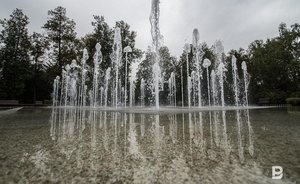 В казанском парке Горького и Лядском саду заработали фонтаны