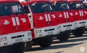 В Чистополе случился пожар вечером 31 декабря