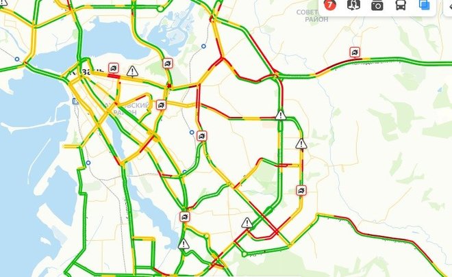 Карта тольятти с пробками в реальном времени