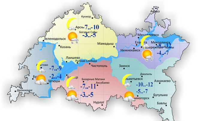 Карта чистополь фото