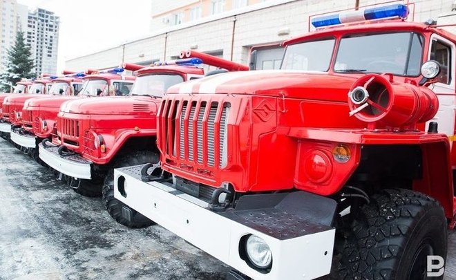 В Татарстане произошло 84 пожара за первые 6 дней 2021 года