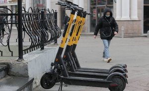 В Челнах вывезли 90 электросамокатов из незаконно установленных пунктов проката