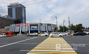 В Казани установили временный светофор около парка Горького