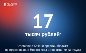 Казанцы оценили празднование Нового года в 17 тысяч рублей на человека — это много или мало?