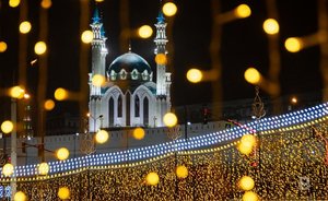 На трех улицах Казани к Новому году появятся новые световые толедо