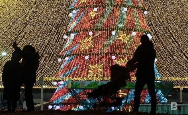 На новогоднее оформление Мензелинска потратят 1,2 млн рублей