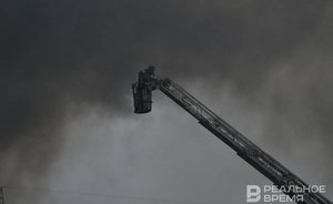 Экологи не выявили вредных веществ в воздухе после пожара на складе в Казани