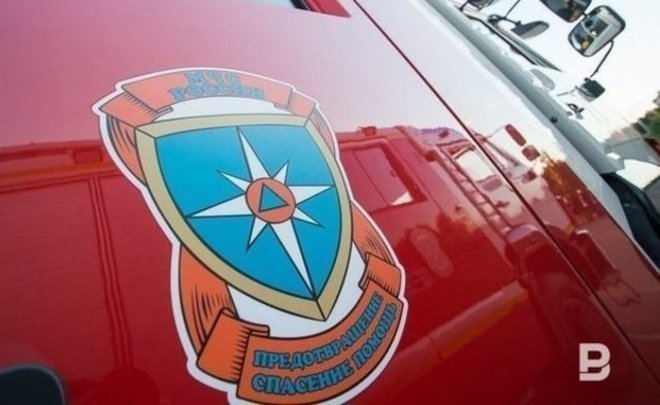 В Татарстане при пожаре дымом надышался ребенок