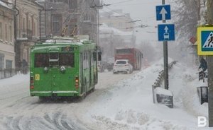 В Казани образовались 8-балльные заторы