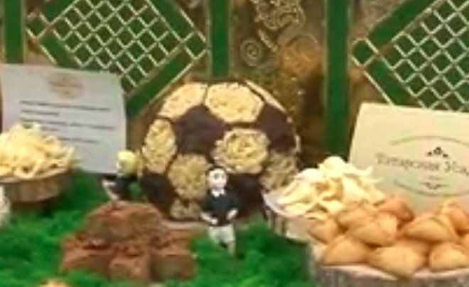 В Казани во время ЧМ-2018 приготовят чак-чак в форме мяча весом 1,5 тонны