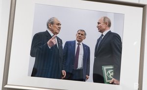 Минниханов поздравил Шаймиева с юбилеем