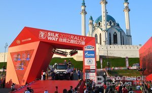 В Казани открыли ралли «Шелковый путь»