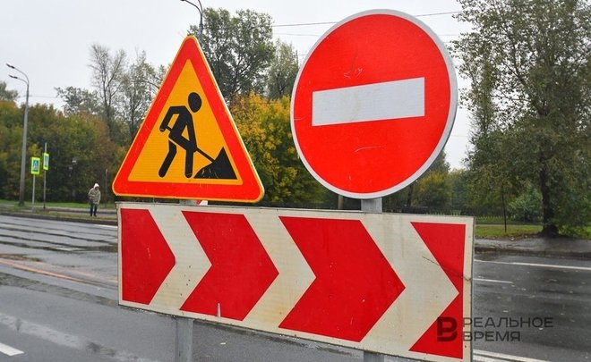 На дороге «Казань — Оренбург» — Рыбная Слобода закрывают движение для большегрузов