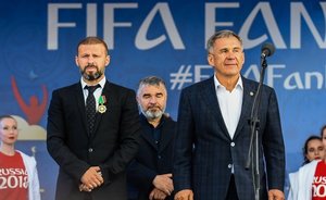 Минниханов встретился с Караденизом