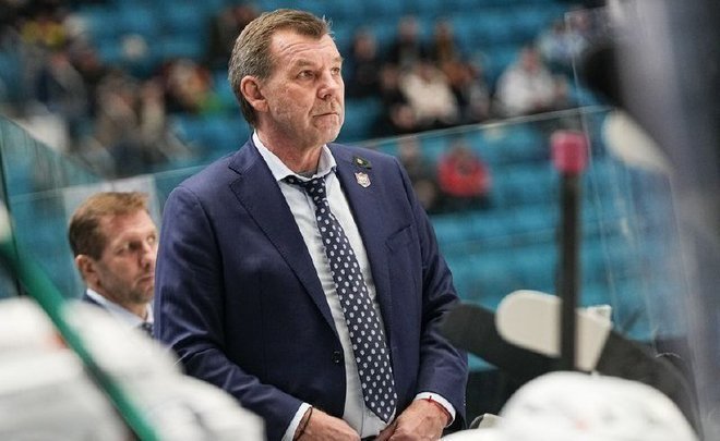Олег Знарок провел утреннюю тренировку «Ак Барса»