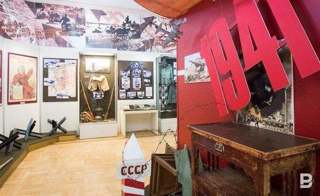 В Музее-мемориале Великой Отечественной войны в Казани создали новую экспозицию на площади в 400 кв. м