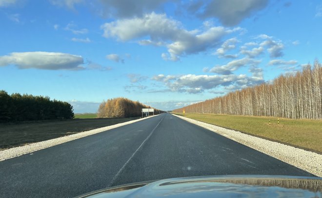В Татарстане отремонтировали самый изношенный участок дороги на Болгар