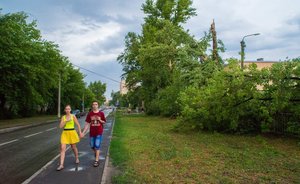 Татарстанцев предупредили о грозе и сильном ветре в понедельник