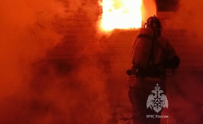 На пожаре в Тукаевском районе Татарстана погибла женщина