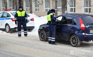 Сотрудники ГИБДД Татарстана поздравят добросовестных водителей в новогоднюю ночь