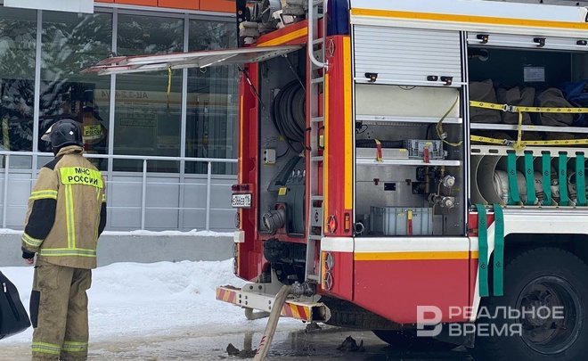 Пожар на территории казанской больницы №18 произошел в лаборатории