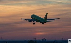 Из-за сильного ветра в Казани не смог приземлиться самолет из Екатеринбурга