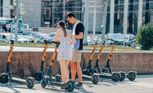 За вчерашний день в Казани пресекли 41 нарушение со стороны электросамокатчиков