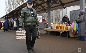 Яйца в Татарстане за год подорожали в полтора раза